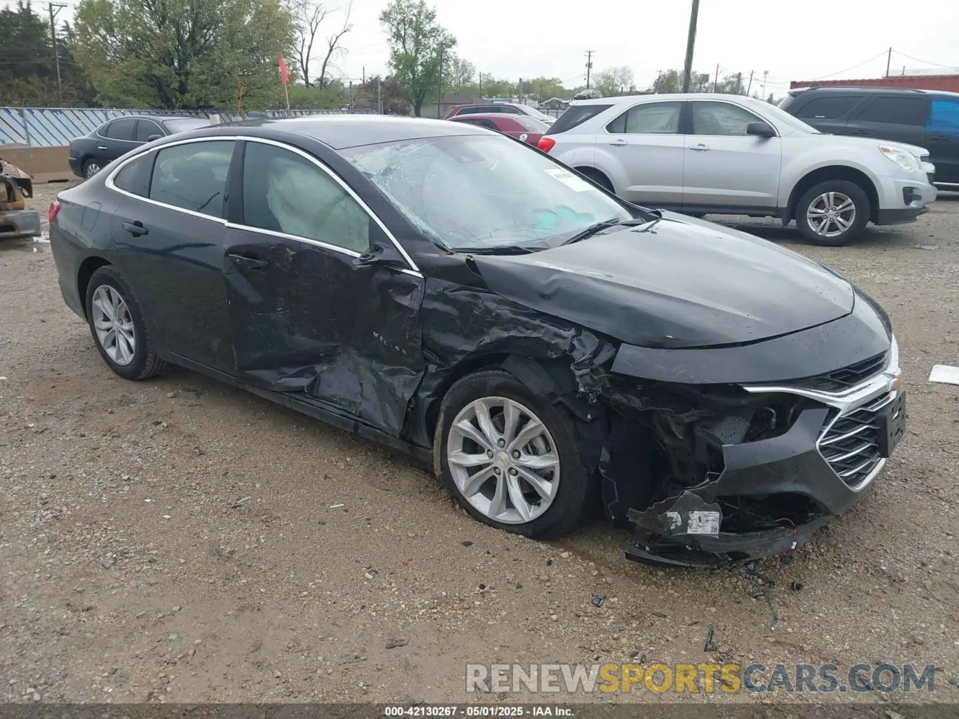 1 Photograph of a damaged car 1G1ZD5ST6SF123536 CHEVROLET MALIBU 2025