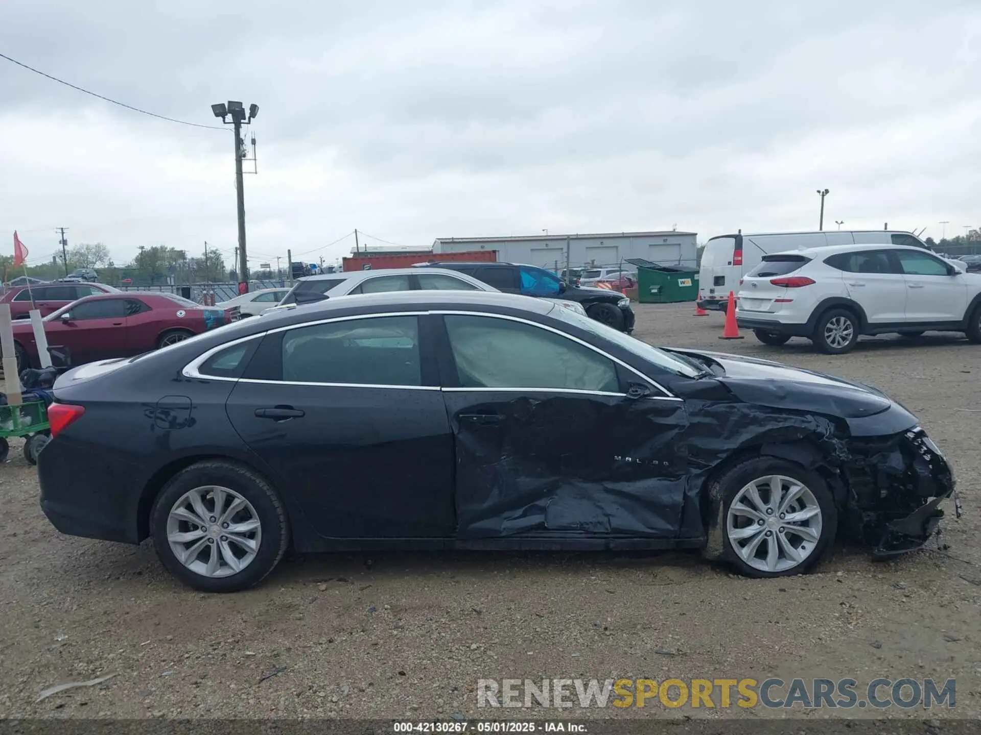 13 Photograph of a damaged car 1G1ZD5ST6SF123536 CHEVROLET MALIBU 2025