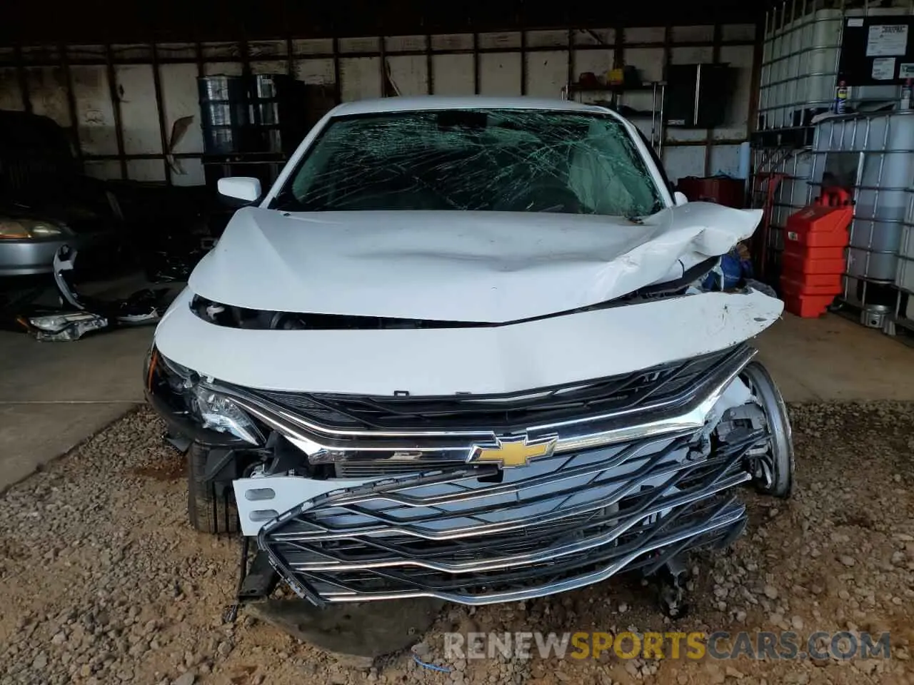 5 Photograph of a damaged car 1G1ZD5ST6SF137209 CHEVROLET MALIBU 2025