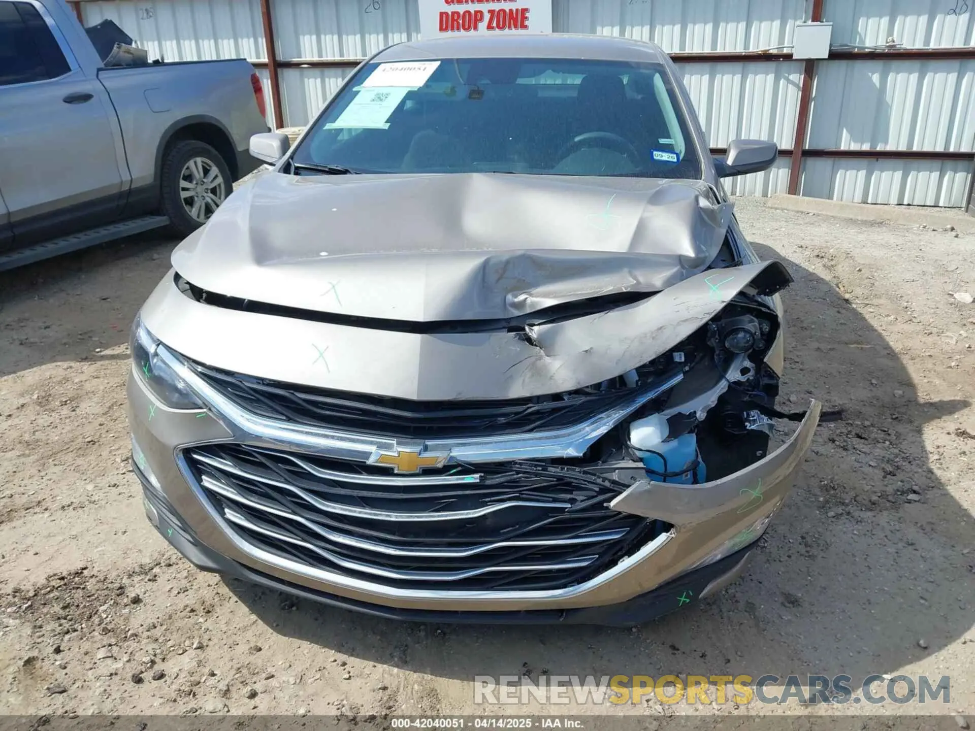 12 Photograph of a damaged car 1G1ZD5ST6SF138019 CHEVROLET MALIBU 2025