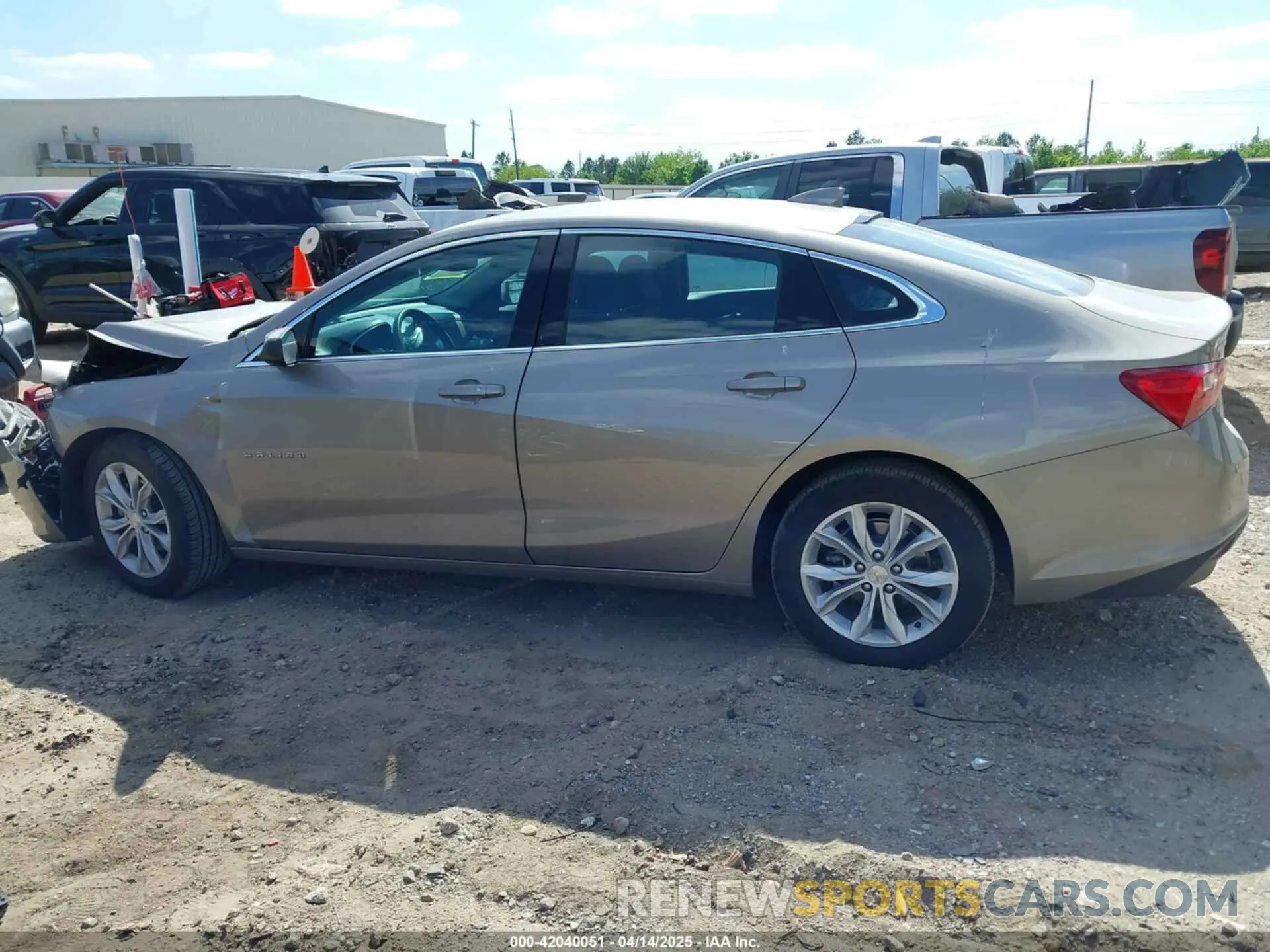 14 Photograph of a damaged car 1G1ZD5ST6SF138019 CHEVROLET MALIBU 2025