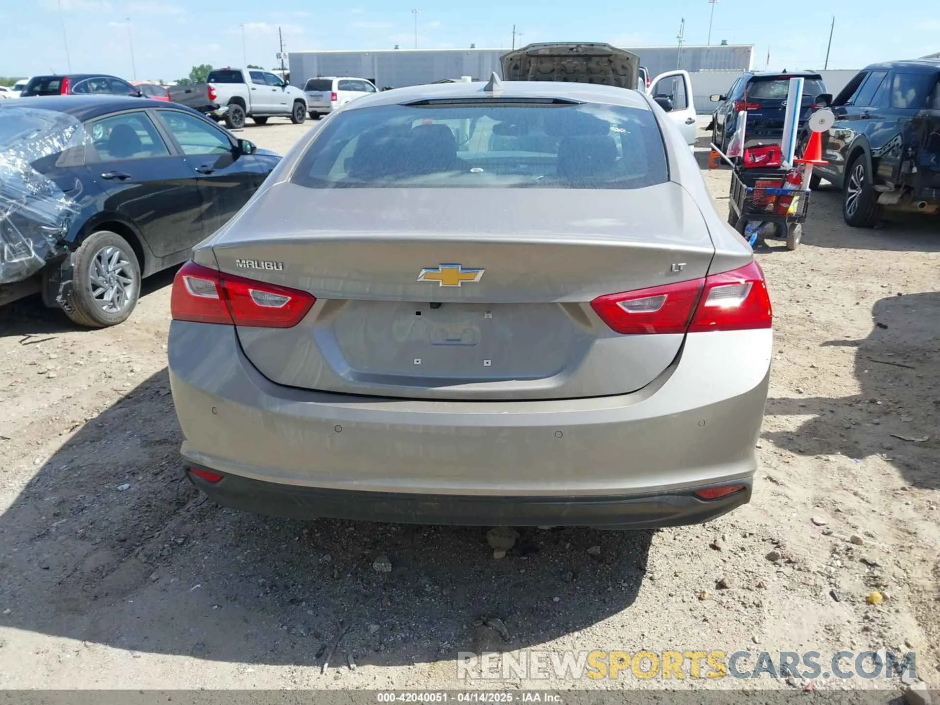 16 Photograph of a damaged car 1G1ZD5ST6SF138019 CHEVROLET MALIBU 2025