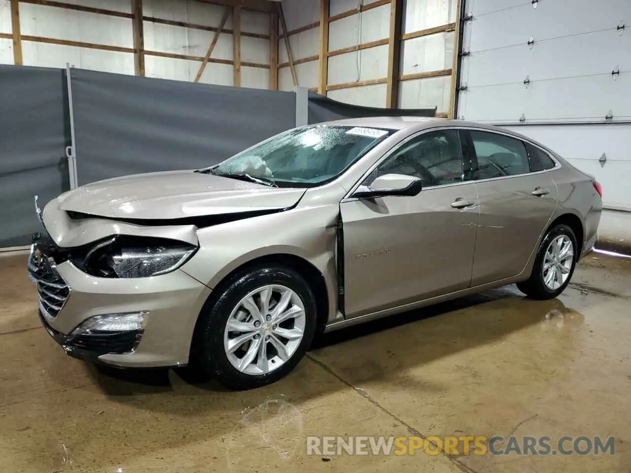 1 Photograph of a damaged car 1G1ZD5ST6SF139395 CHEVROLET MALIBU 2025
