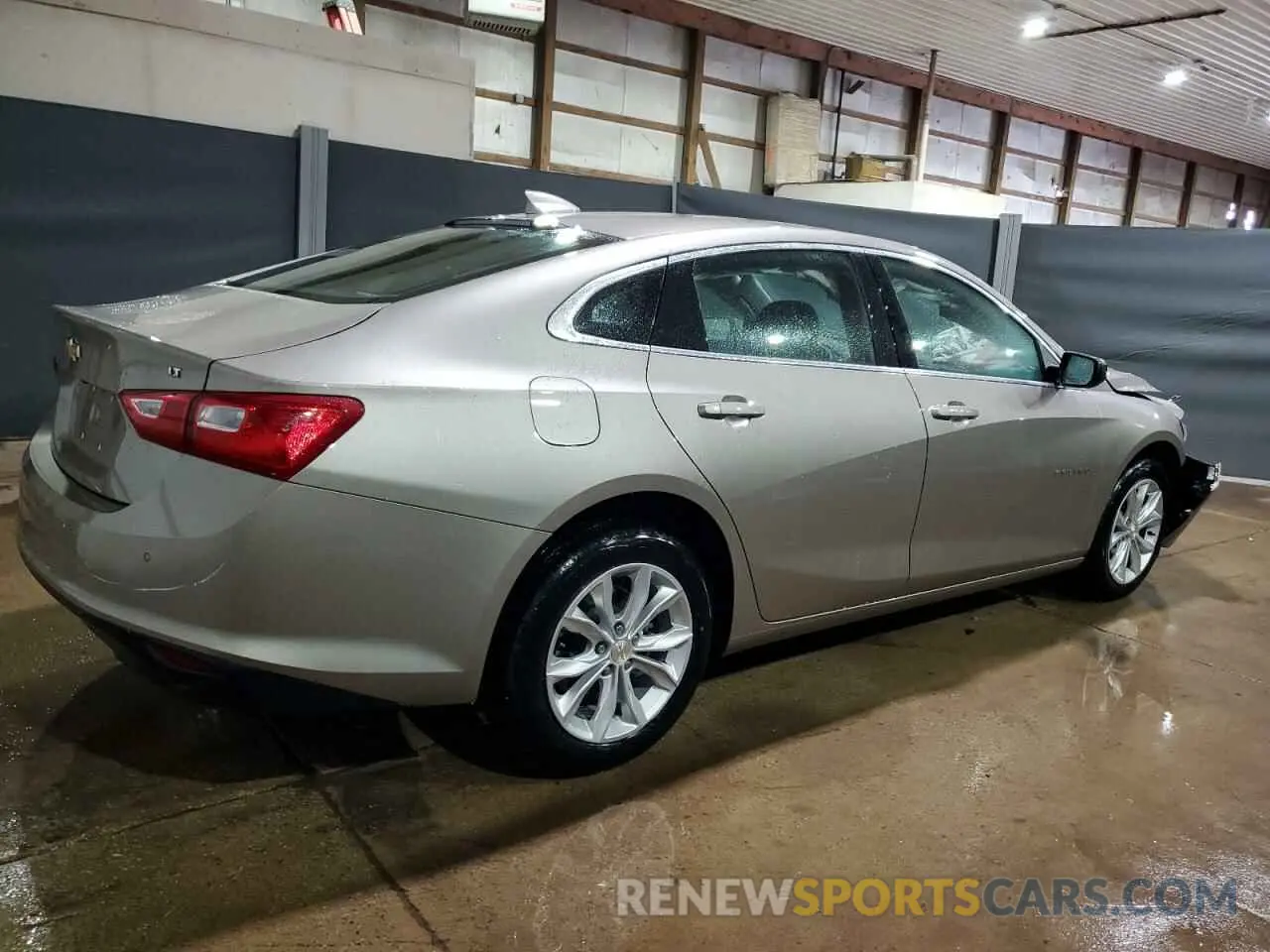 3 Photograph of a damaged car 1G1ZD5ST6SF139395 CHEVROLET MALIBU 2025