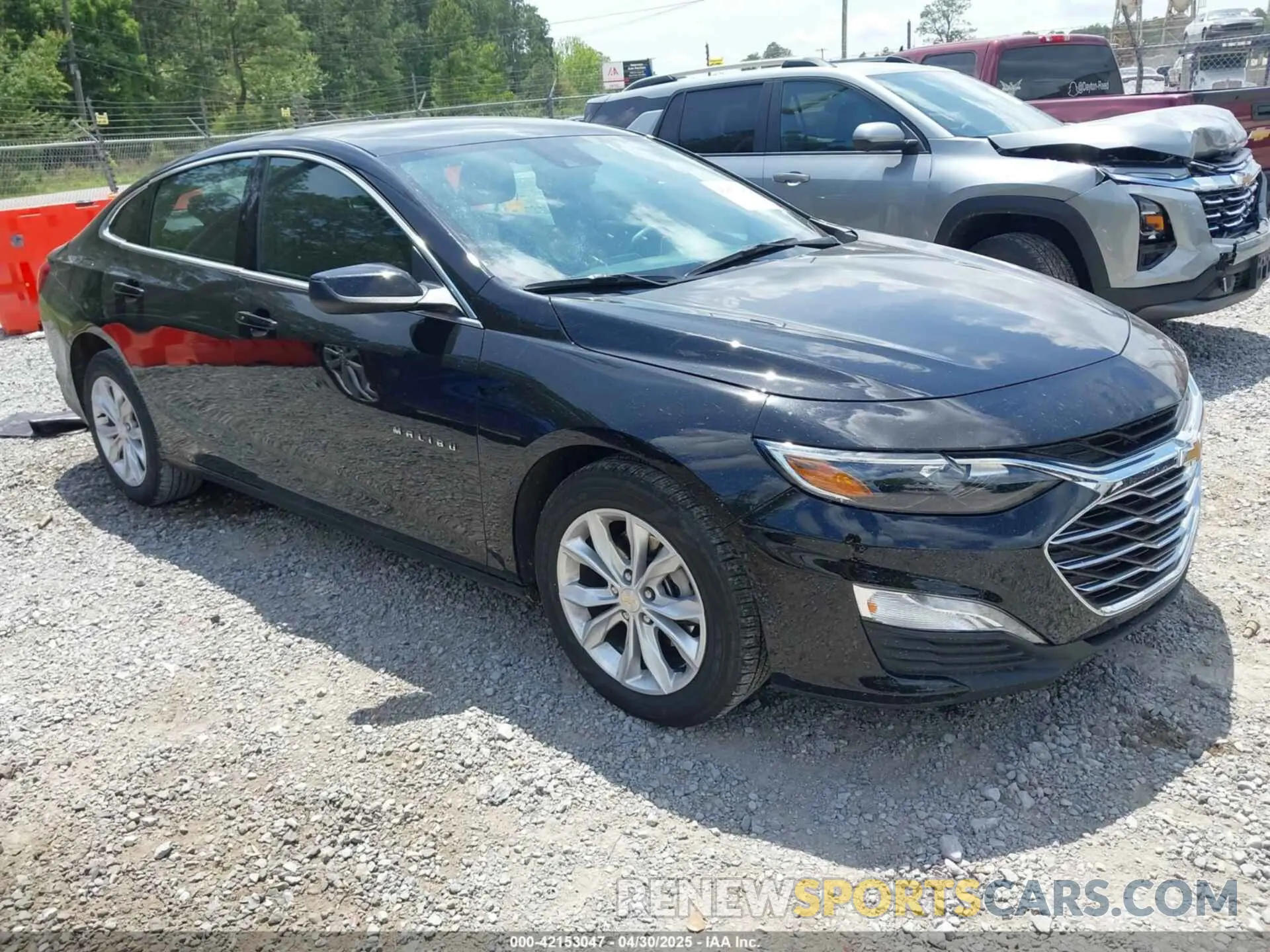 1 Photograph of a damaged car 1G1ZD5ST6SF145813 CHEVROLET MALIBU 2025