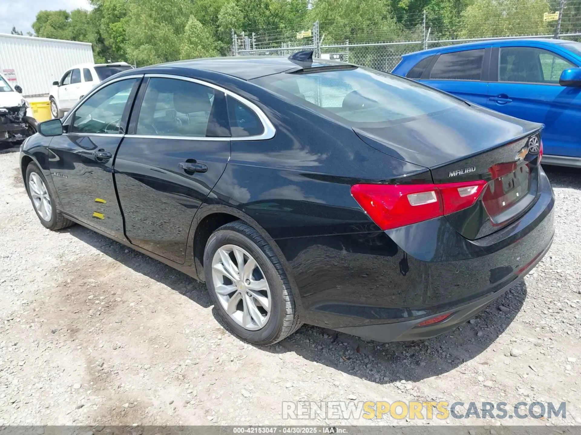 3 Photograph of a damaged car 1G1ZD5ST6SF145813 CHEVROLET MALIBU 2025