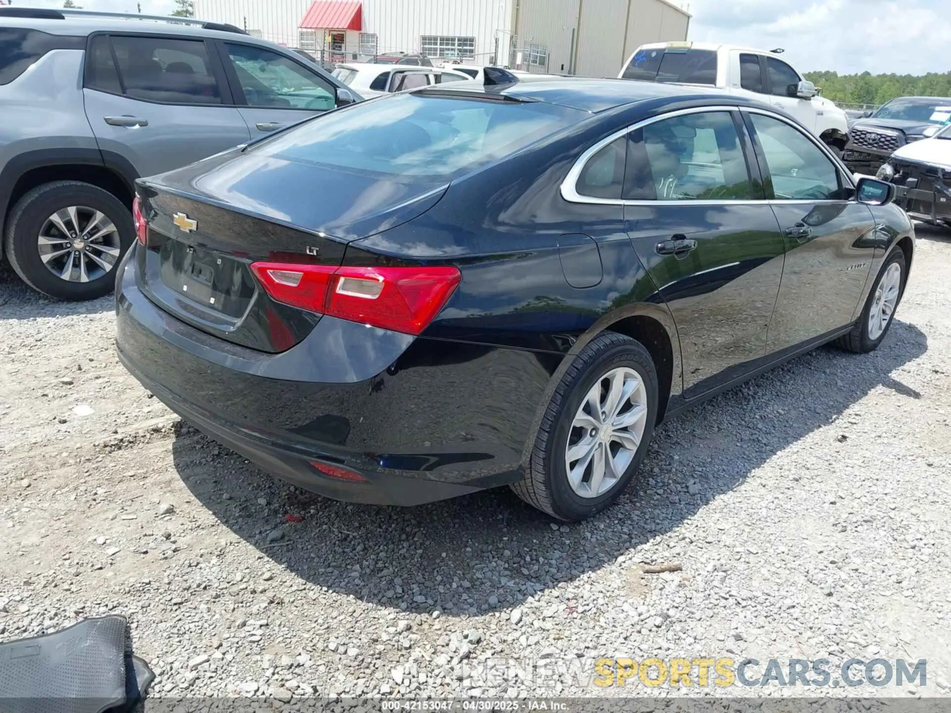 4 Photograph of a damaged car 1G1ZD5ST6SF145813 CHEVROLET MALIBU 2025
