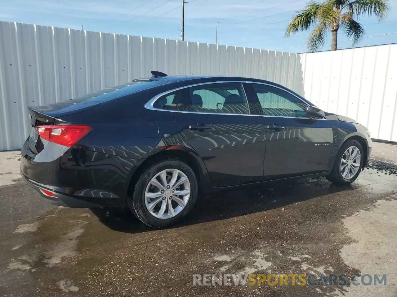3 Photograph of a damaged car 1G1ZD5ST6SF146783 CHEVROLET MALIBU 2025
