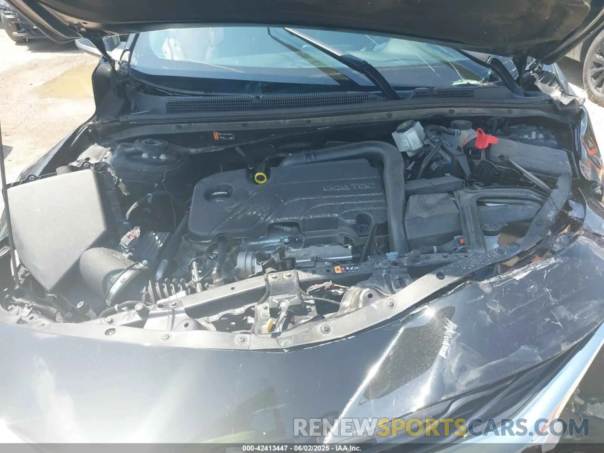 10 Photograph of a damaged car 1G1ZD5ST6SF147755 CHEVROLET MALIBU 2025