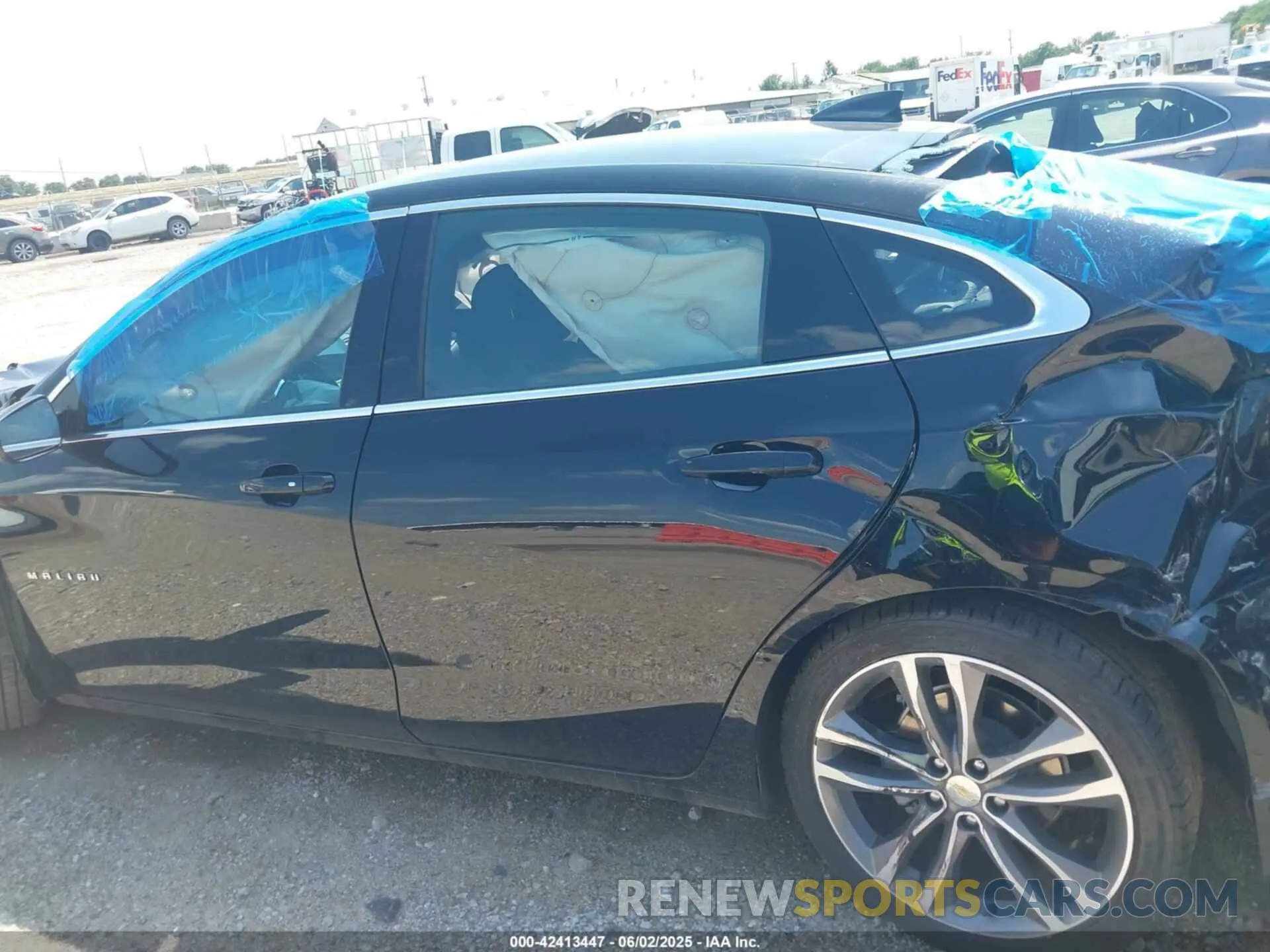 14 Photograph of a damaged car 1G1ZD5ST6SF147755 CHEVROLET MALIBU 2025