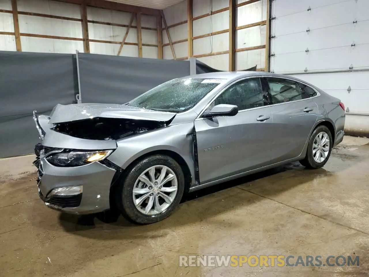 1 Photograph of a damaged car 1G1ZD5ST6SF155497 CHEVROLET MALIBU 2025