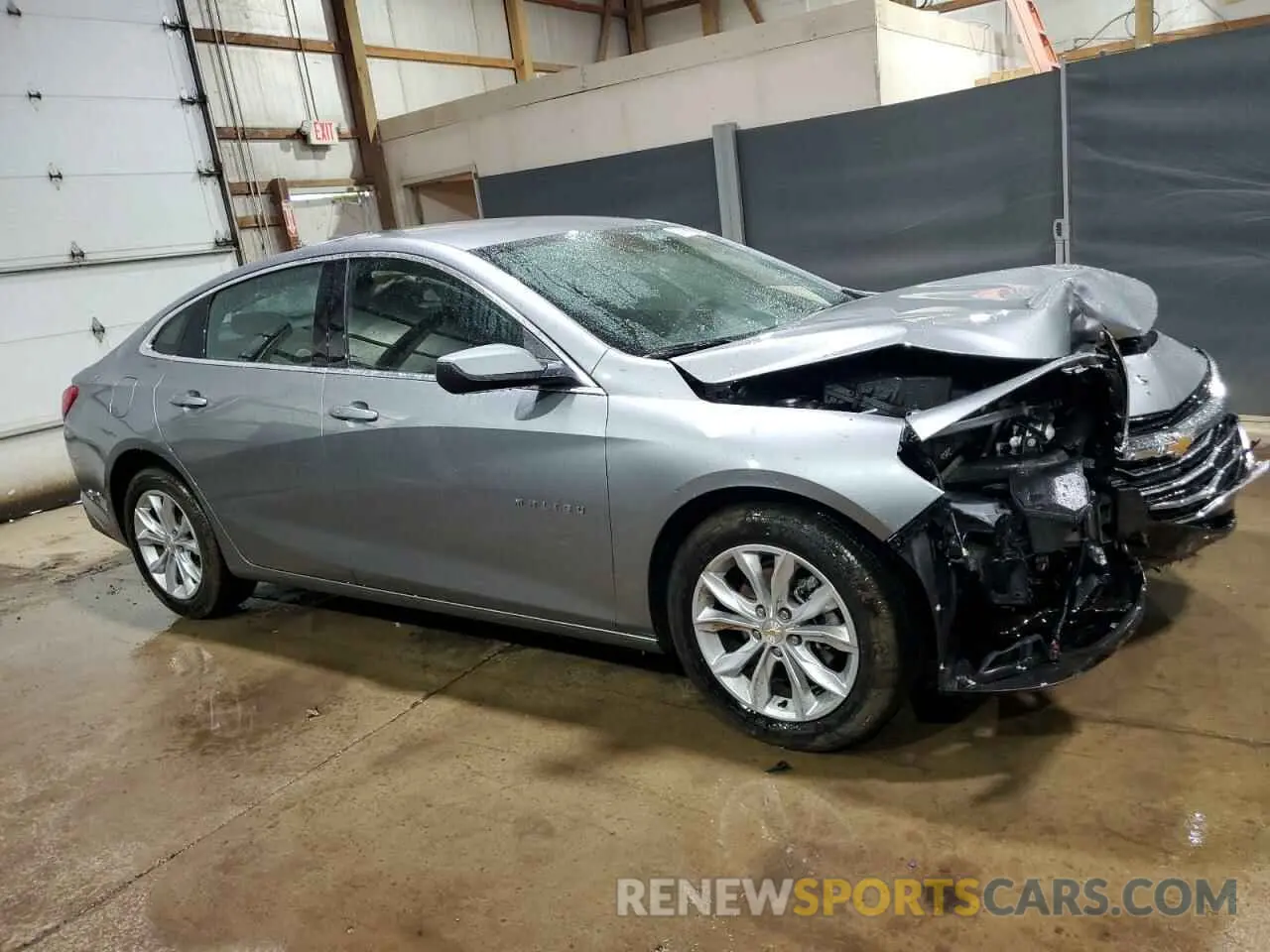 4 Photograph of a damaged car 1G1ZD5ST6SF155497 CHEVROLET MALIBU 2025