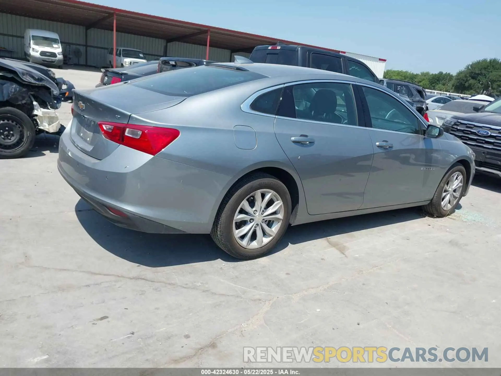 4 Photograph of a damaged car 1G1ZD5ST7SF122153 CHEVROLET MALIBU 2025
