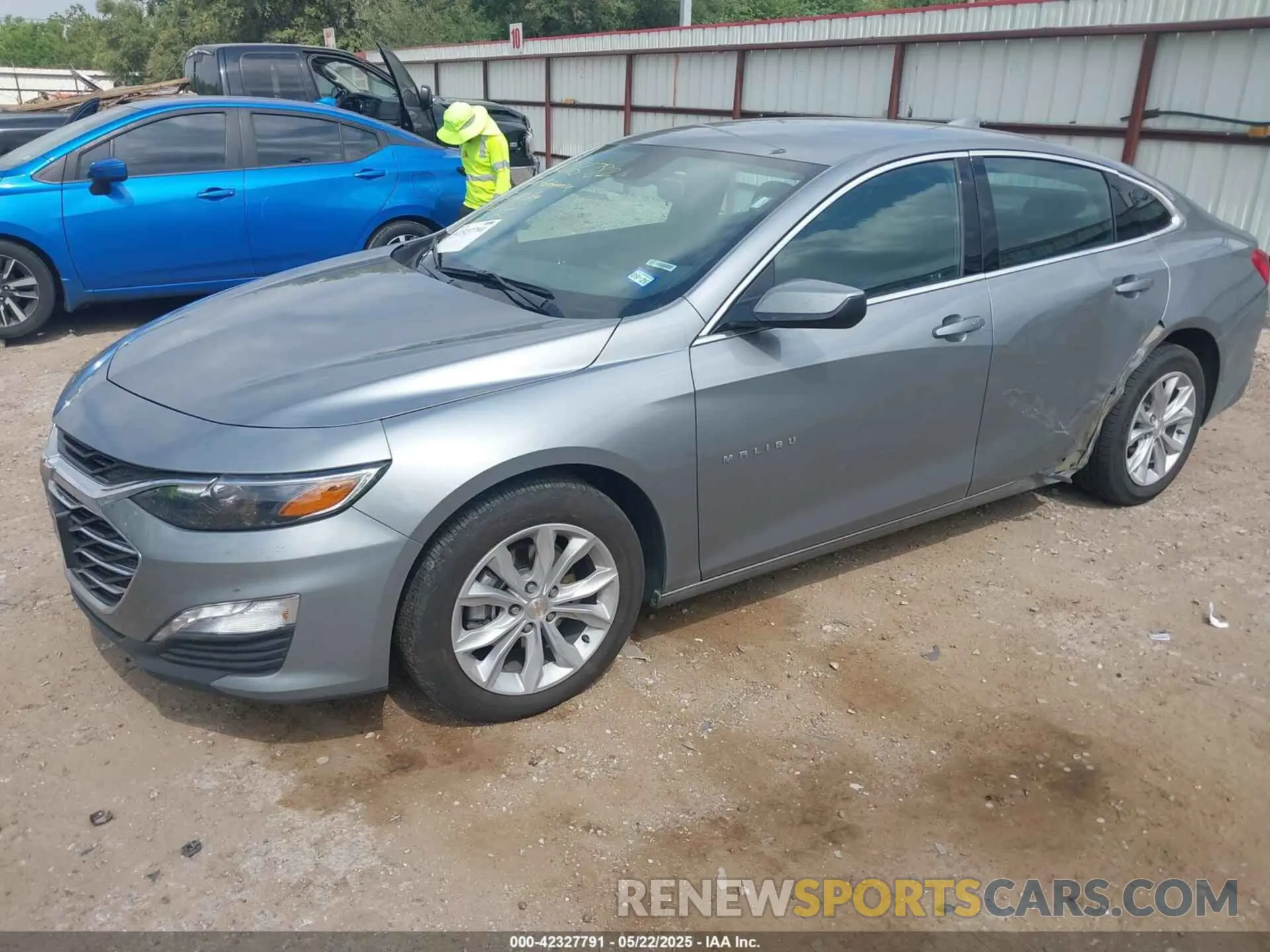 2 Photograph of a damaged car 1G1ZD5ST7SF124470 CHEVROLET MALIBU 2025