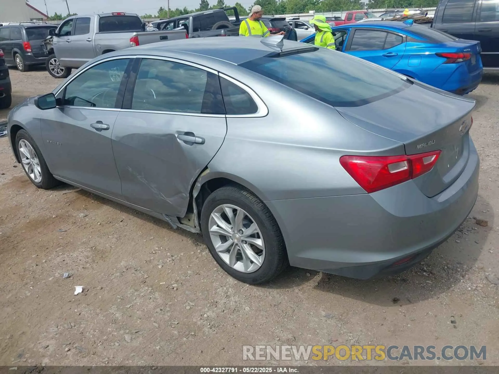 3 Photograph of a damaged car 1G1ZD5ST7SF124470 CHEVROLET MALIBU 2025