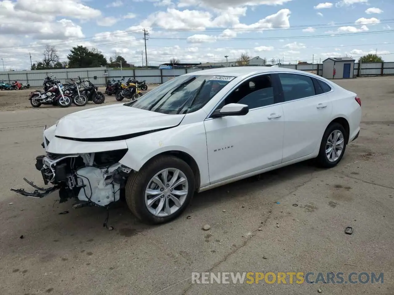 1 Photograph of a damaged car 1G1ZD5ST7SF131306 CHEVROLET MALIBU 2025
