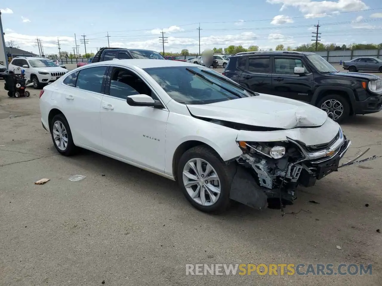 4 Photograph of a damaged car 1G1ZD5ST7SF131306 CHEVROLET MALIBU 2025