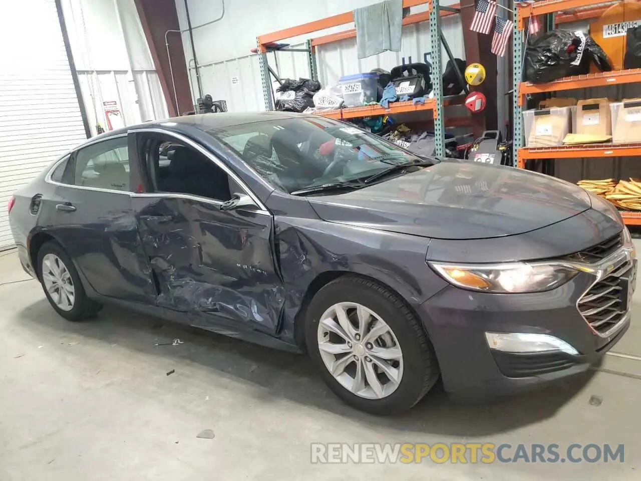 4 Photograph of a damaged car 1G1ZD5ST7SF134514 CHEVROLET MALIBU 2025