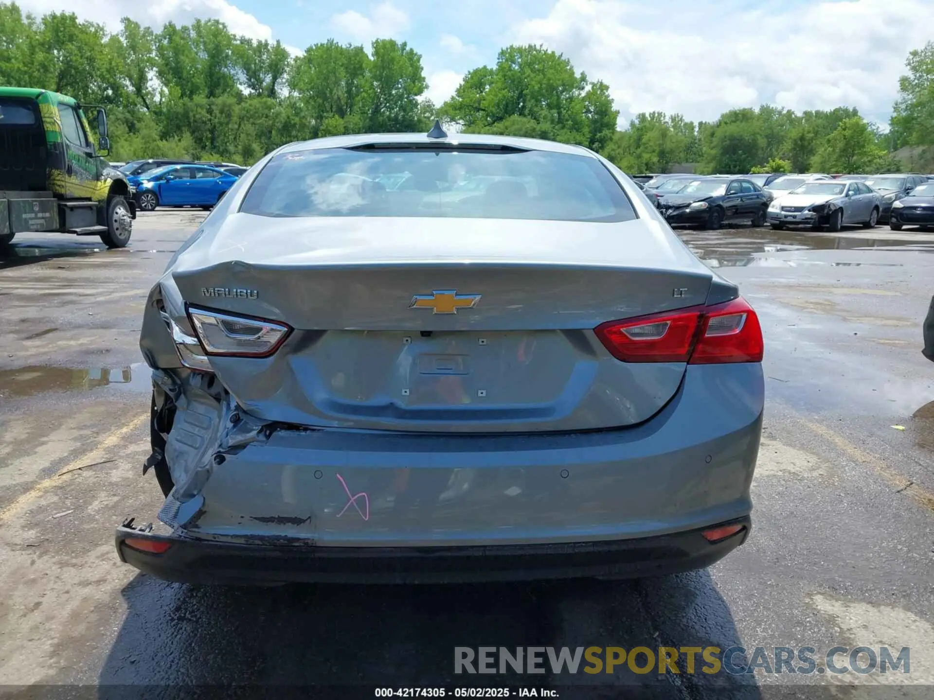 17 Photograph of a damaged car 1G1ZD5ST7SF135128 CHEVROLET MALIBU 2025