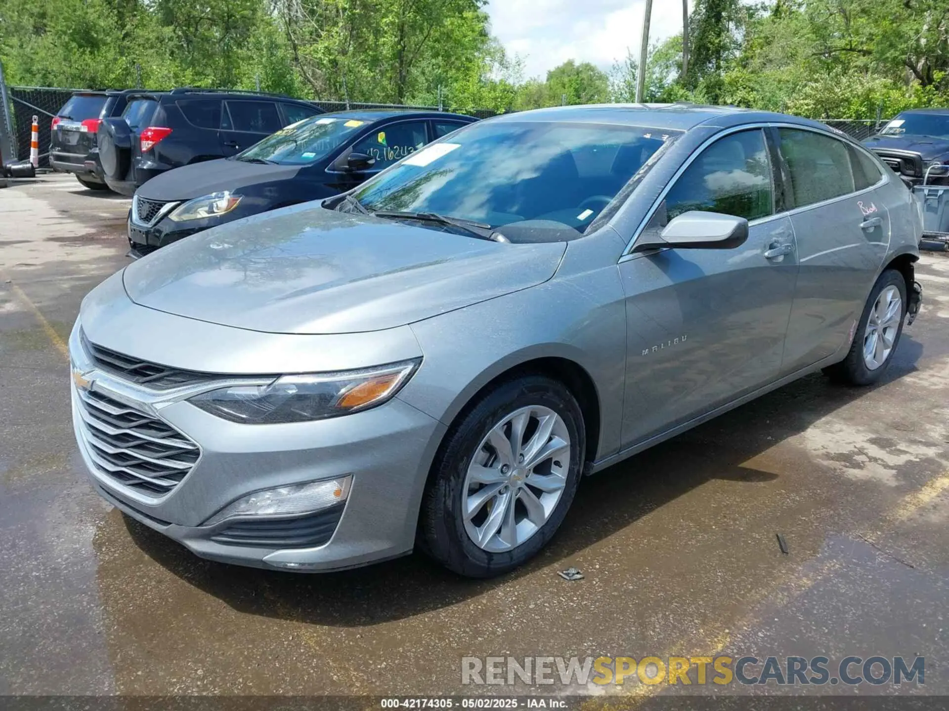 2 Photograph of a damaged car 1G1ZD5ST7SF135128 CHEVROLET MALIBU 2025