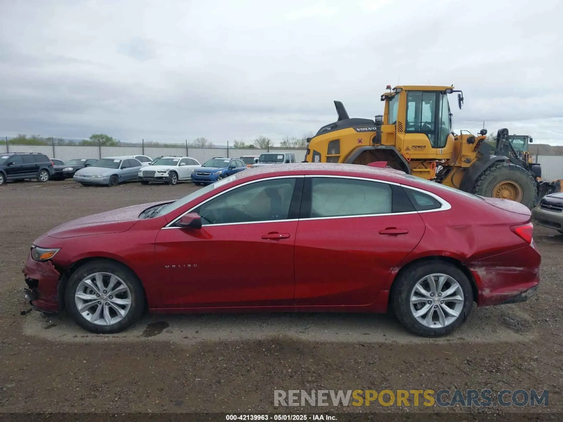 14 Photograph of a damaged car 1G1ZD5ST7SF139809 CHEVROLET MALIBU 2025