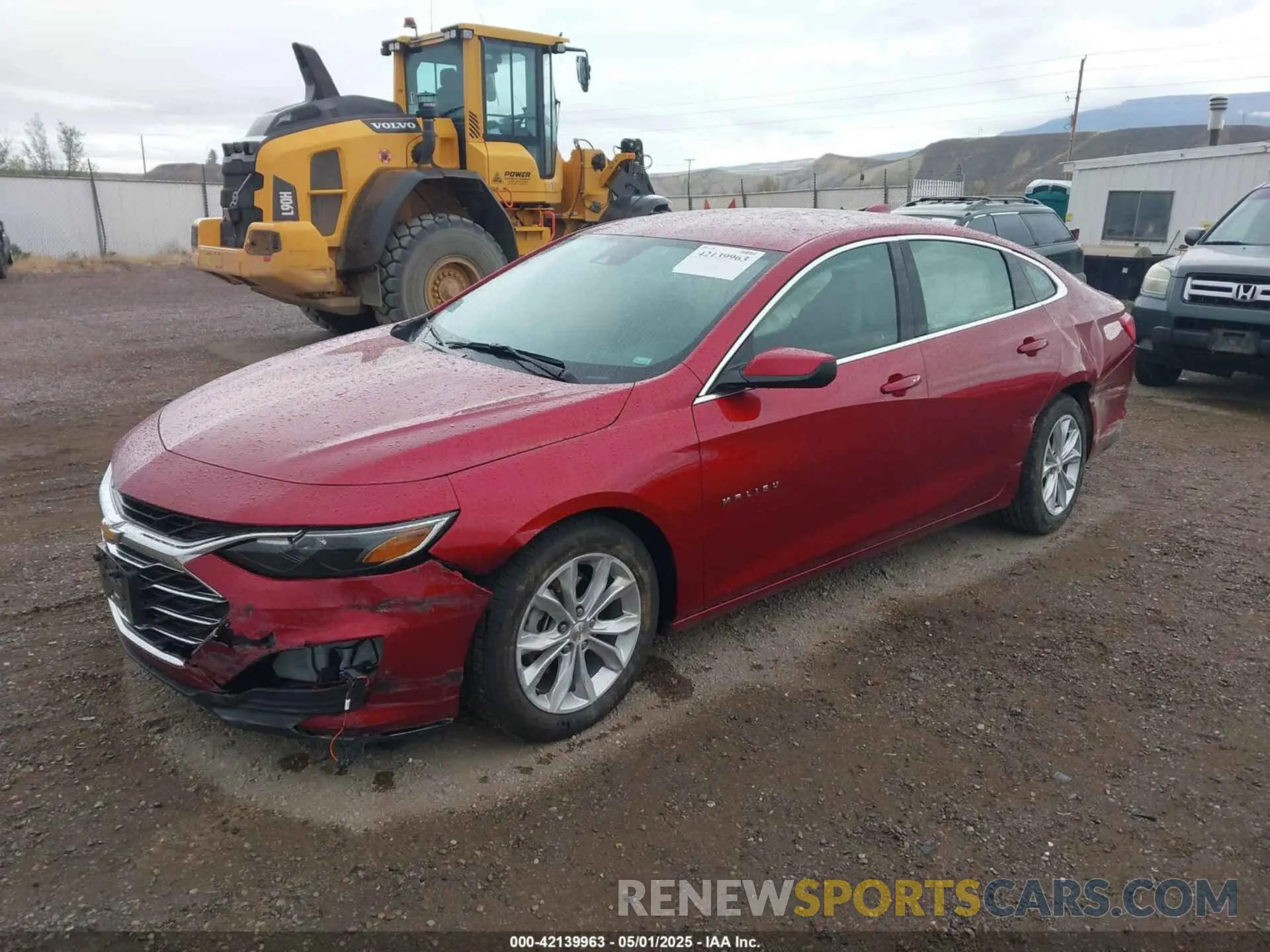 2 Photograph of a damaged car 1G1ZD5ST7SF139809 CHEVROLET MALIBU 2025