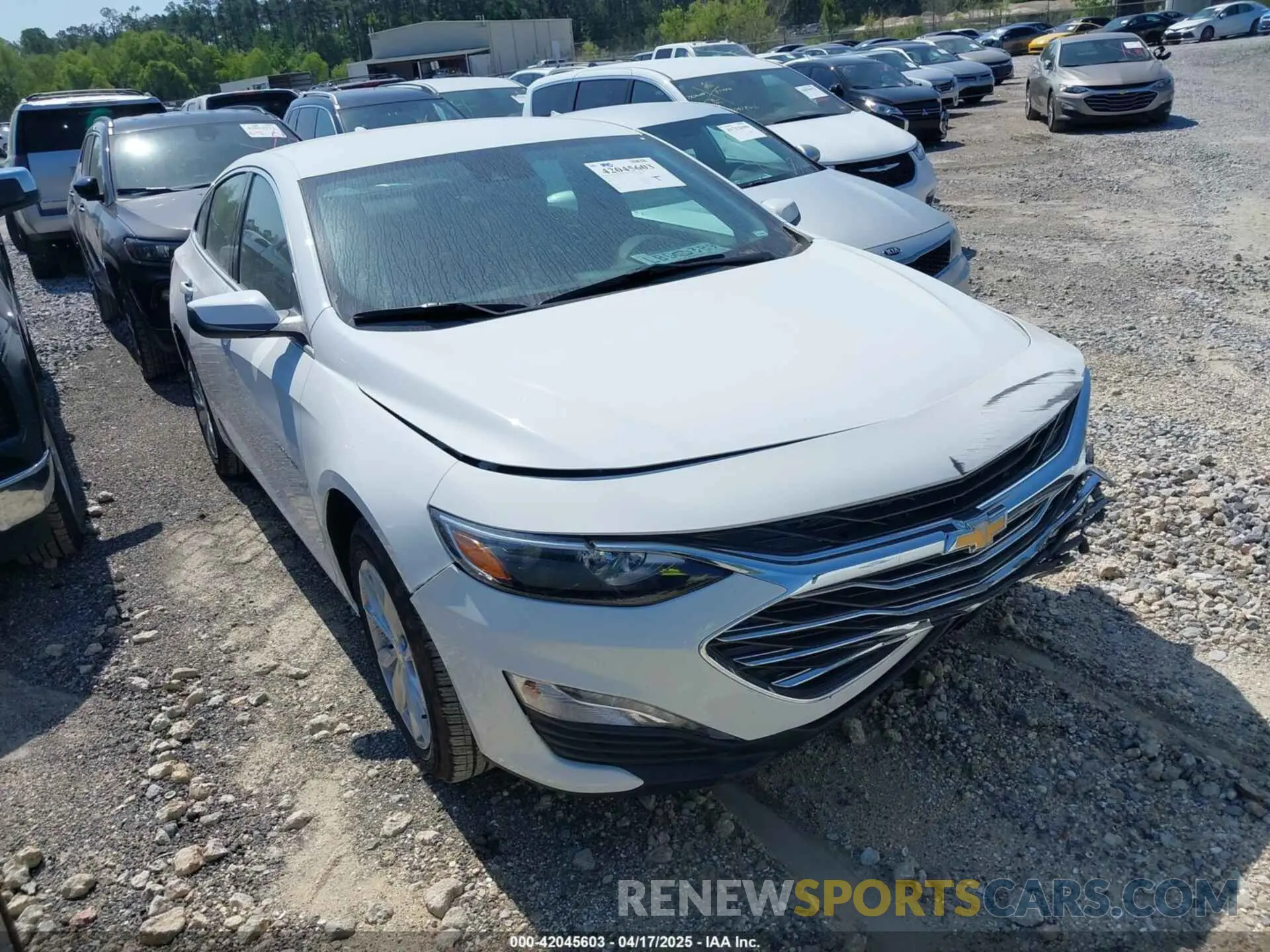 1 Photograph of a damaged car 1G1ZD5ST7SF157193 CHEVROLET MALIBU 2025