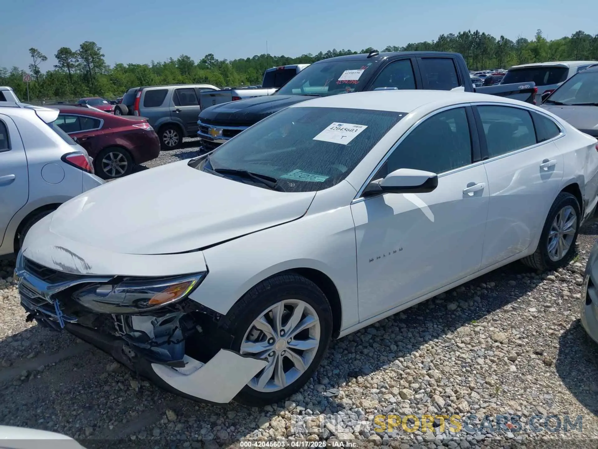 2 Photograph of a damaged car 1G1ZD5ST7SF157193 CHEVROLET MALIBU 2025