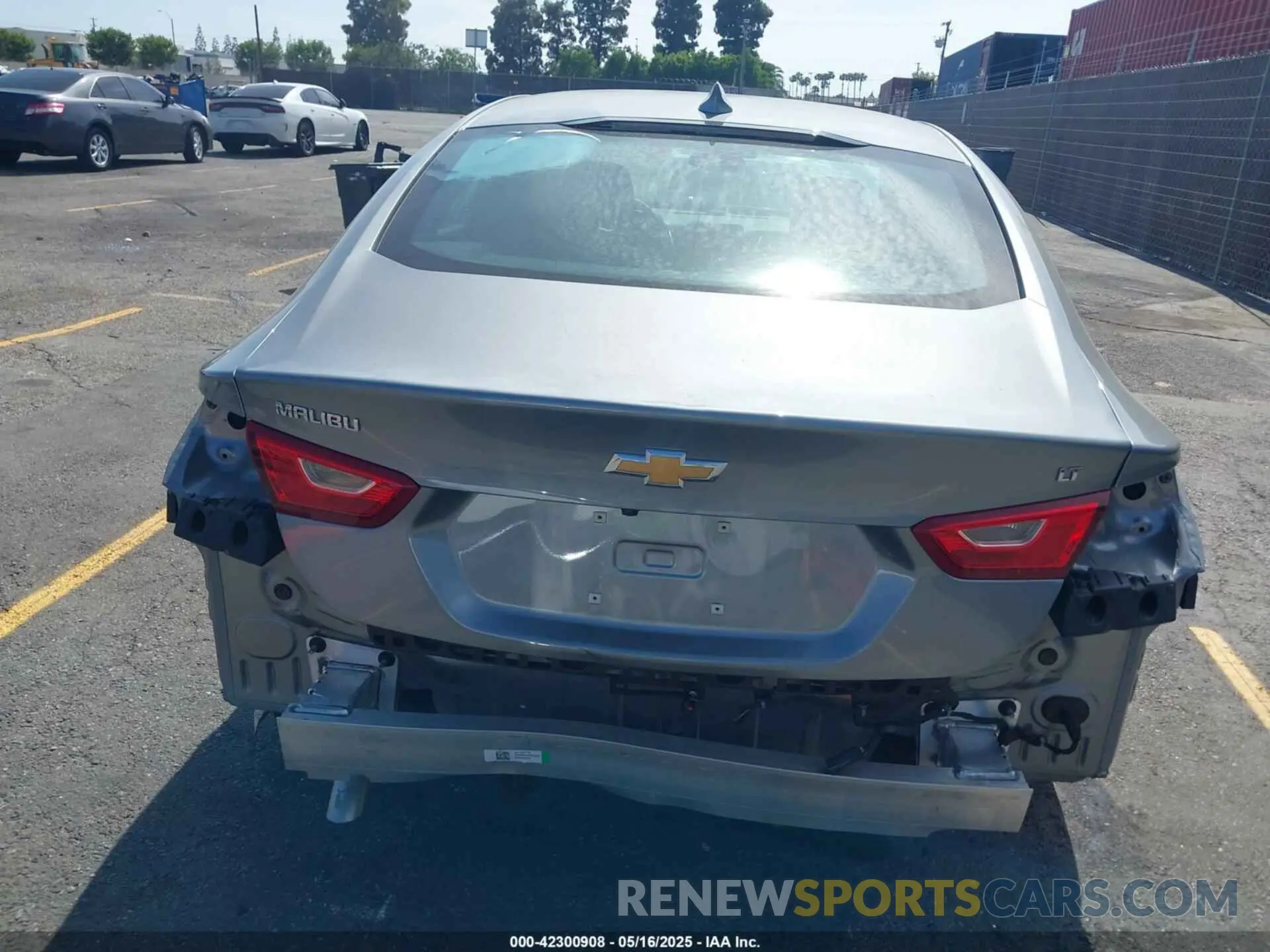 16 Photograph of a damaged car 1G1ZD5ST8SF105782 CHEVROLET MALIBU 2025