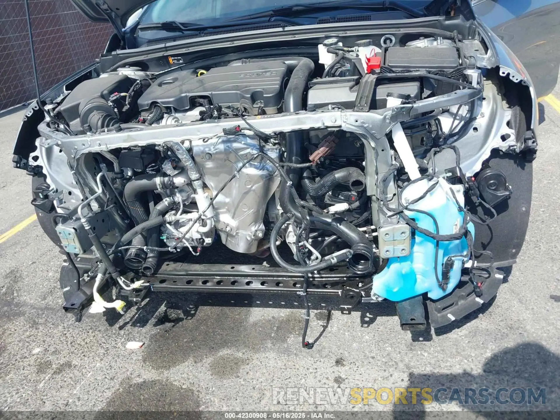 6 Photograph of a damaged car 1G1ZD5ST8SF105782 CHEVROLET MALIBU 2025