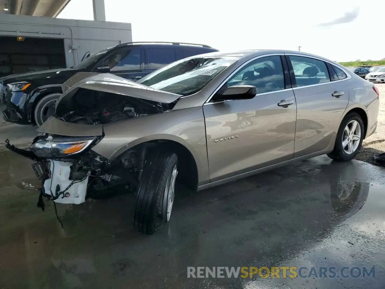 1 Photograph of a damaged car 1G1ZD5ST8SF107581 CHEVROLET MALIBU 2025