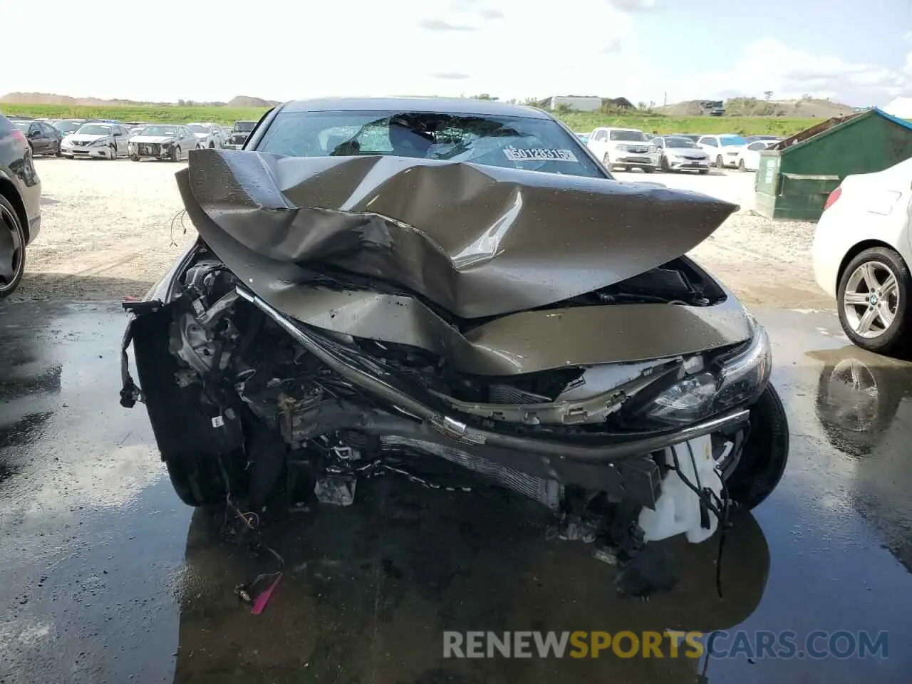 5 Photograph of a damaged car 1G1ZD5ST8SF107581 CHEVROLET MALIBU 2025
