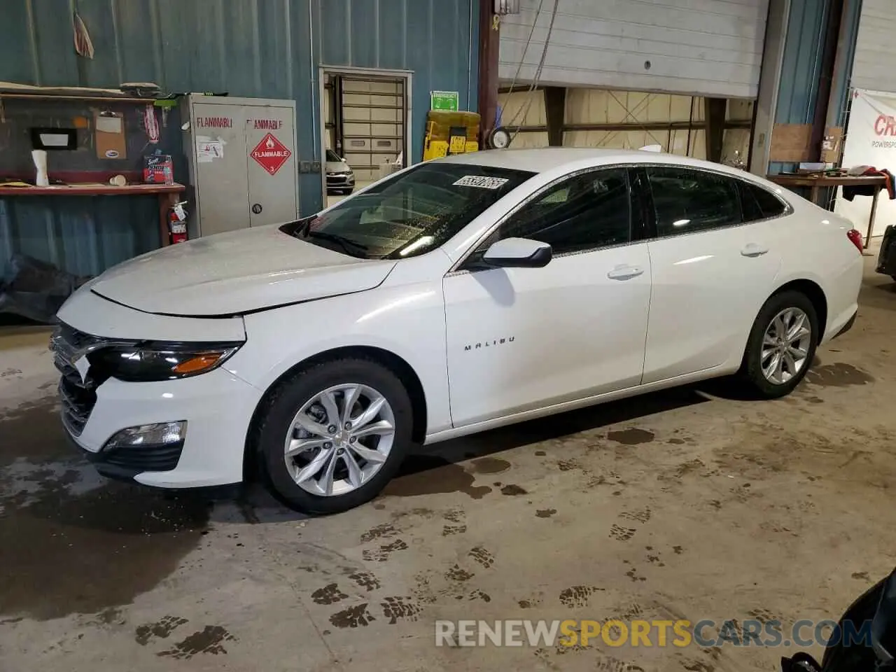 1 Photograph of a damaged car 1G1ZD5ST8SF127345 CHEVROLET MALIBU 2025