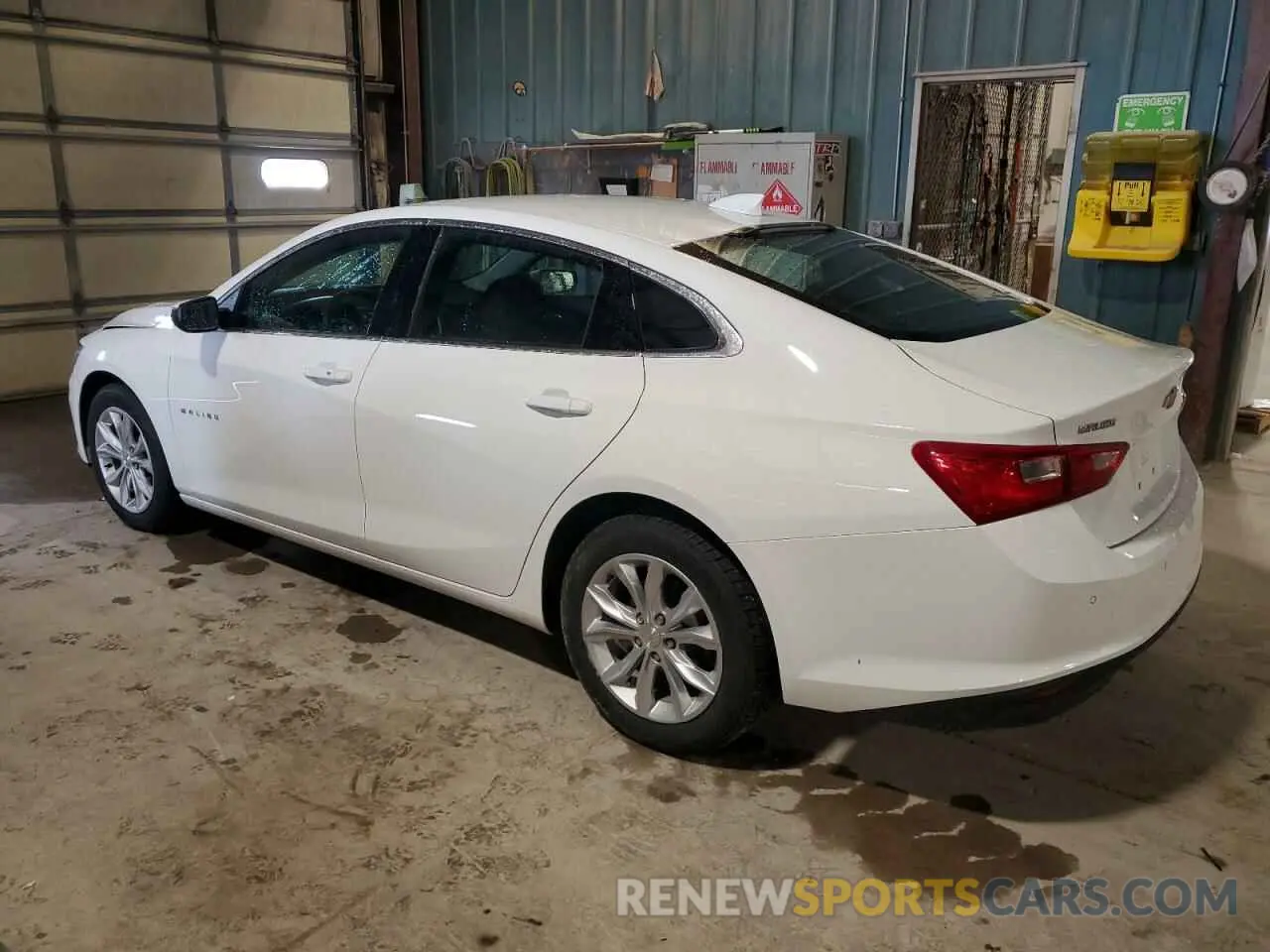 2 Photograph of a damaged car 1G1ZD5ST8SF127345 CHEVROLET MALIBU 2025