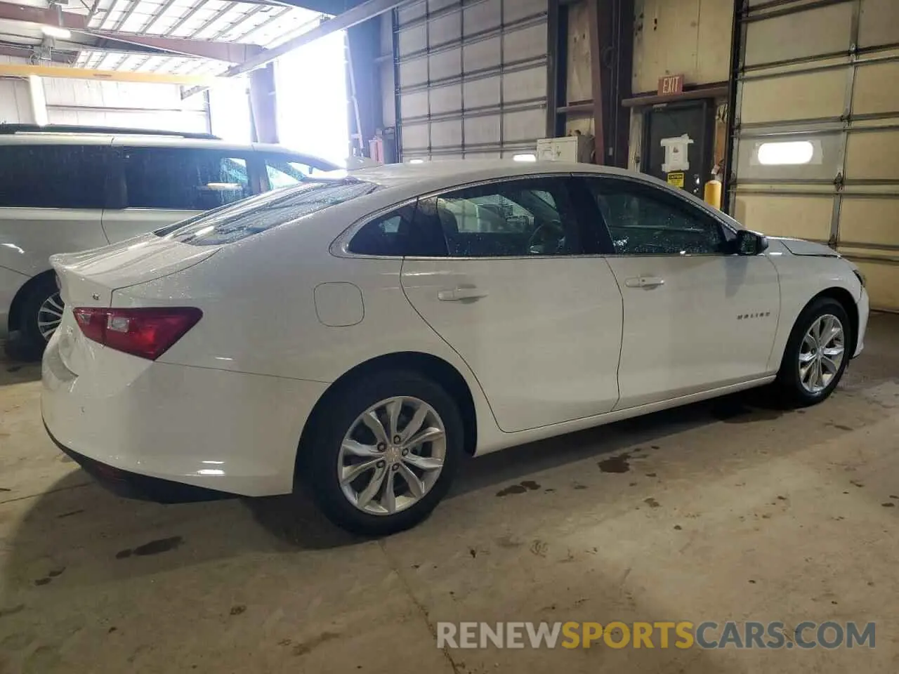 3 Photograph of a damaged car 1G1ZD5ST8SF127345 CHEVROLET MALIBU 2025