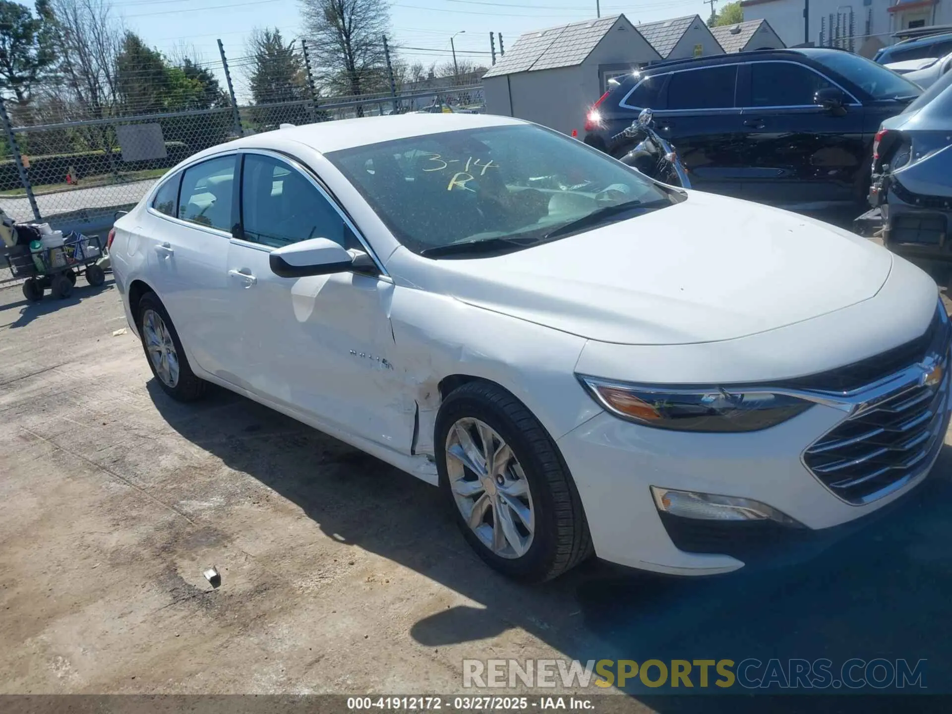 13 Photograph of a damaged car 1G1ZD5ST8SF131749 CHEVROLET MALIBU 2025