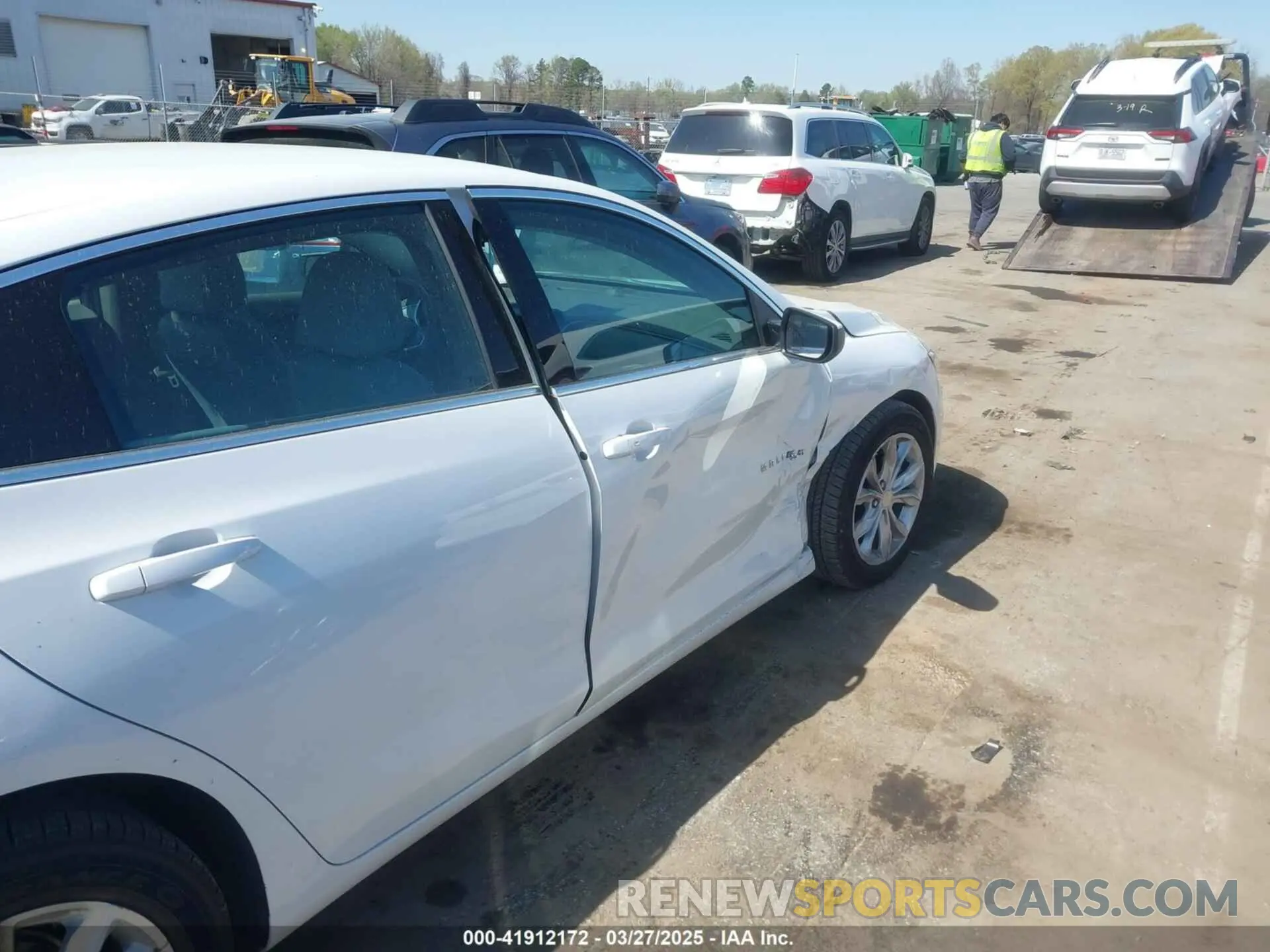 6 Photograph of a damaged car 1G1ZD5ST8SF131749 CHEVROLET MALIBU 2025