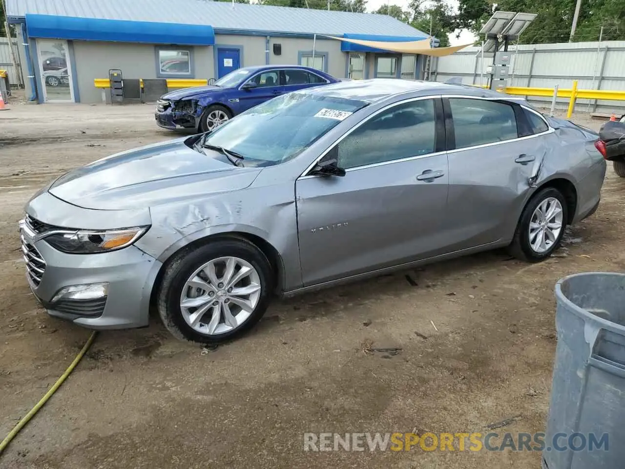 1 Photograph of a damaged car 1G1ZD5ST8SF139365 CHEVROLET MALIBU 2025