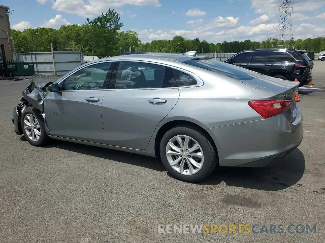 2 Photograph of a damaged car 1G1ZD5ST8SF144307 CHEVROLET MALIBU 2025