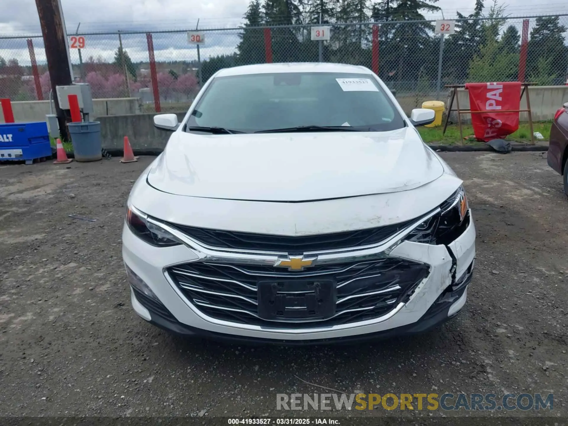 12 Photograph of a damaged car 1G1ZD5ST8SF145683 CHEVROLET MALIBU 2025