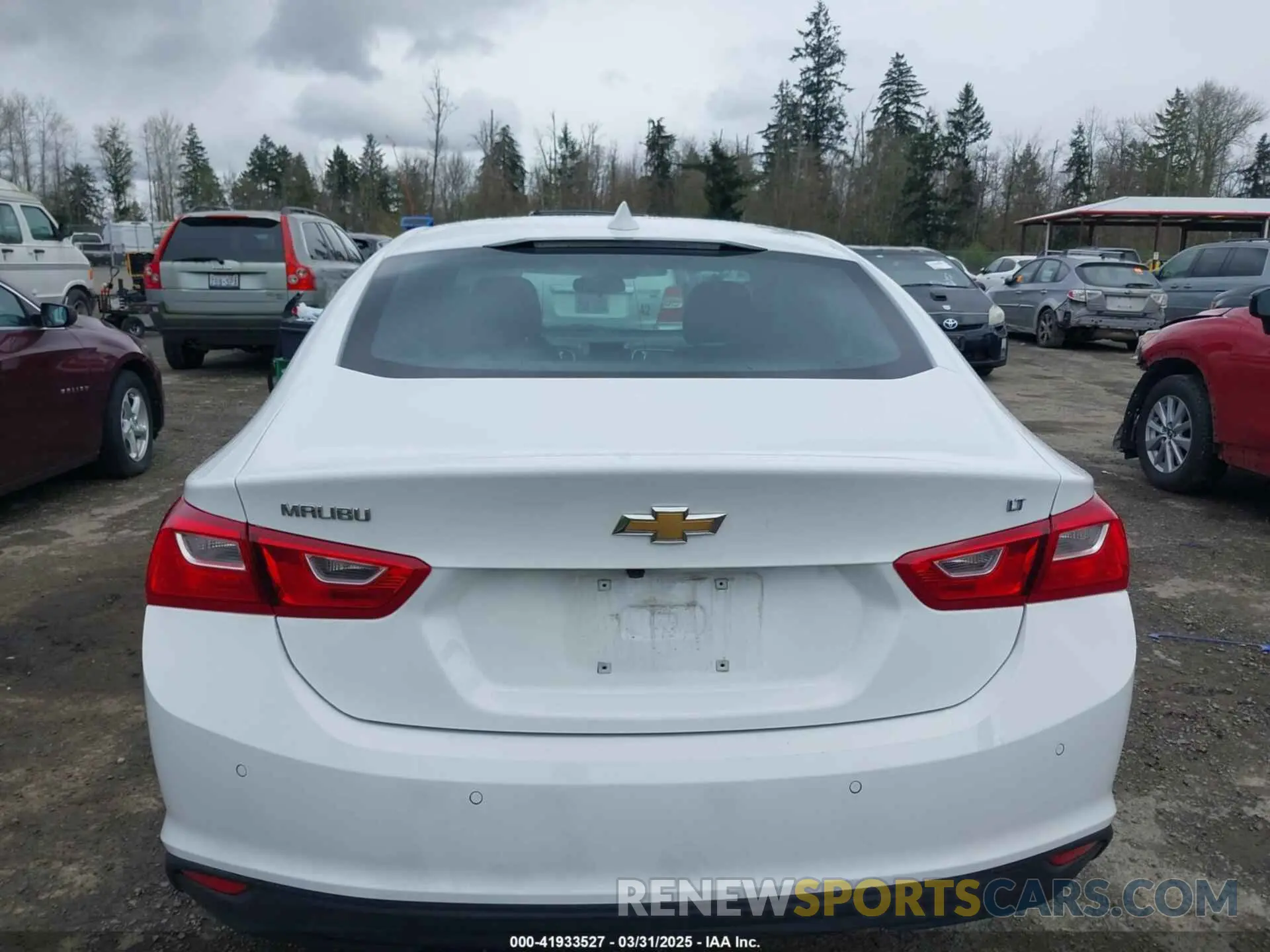 16 Photograph of a damaged car 1G1ZD5ST8SF145683 CHEVROLET MALIBU 2025