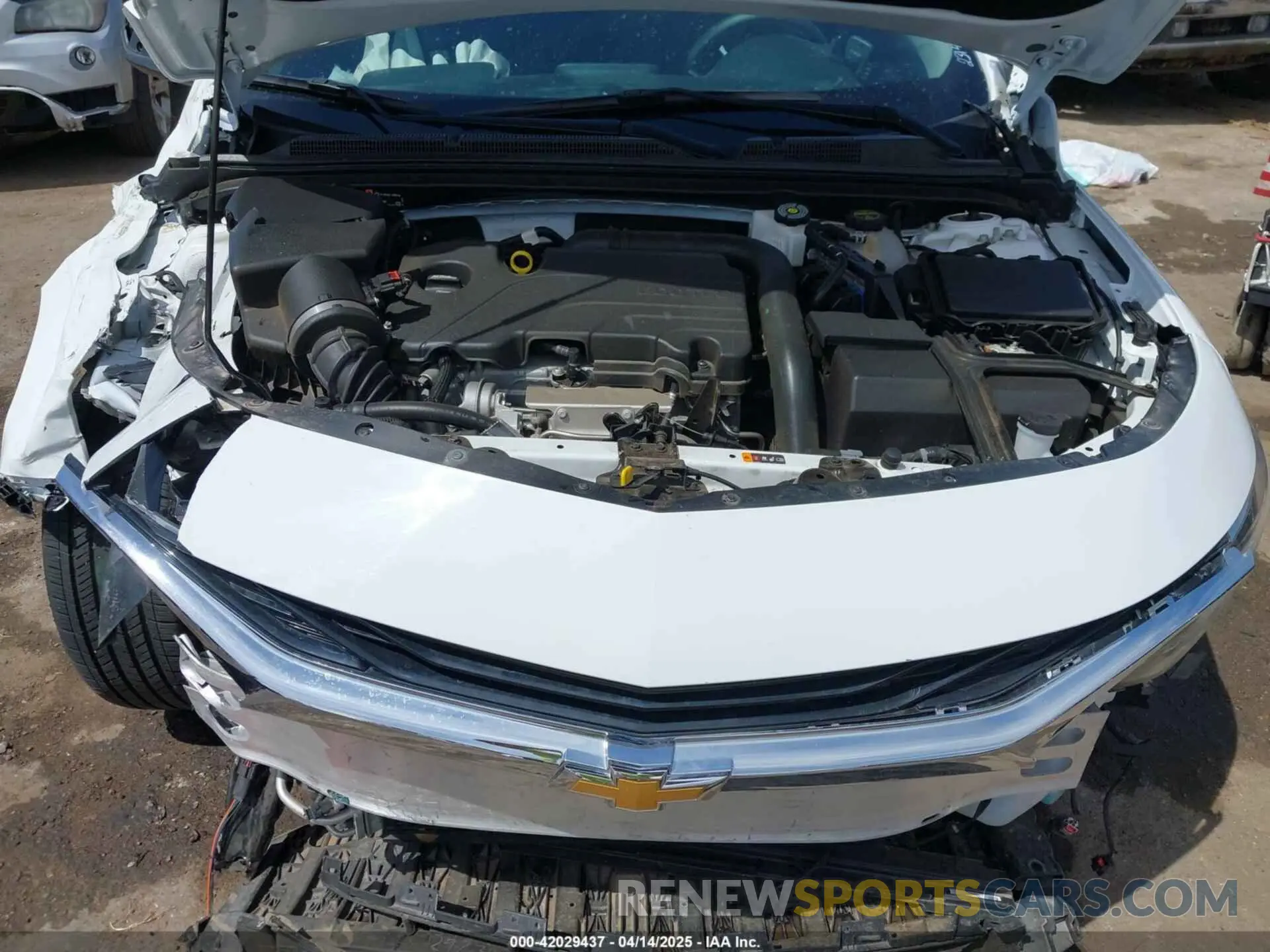 10 Photograph of a damaged car 1G1ZD5ST8SF146137 CHEVROLET MALIBU 2025