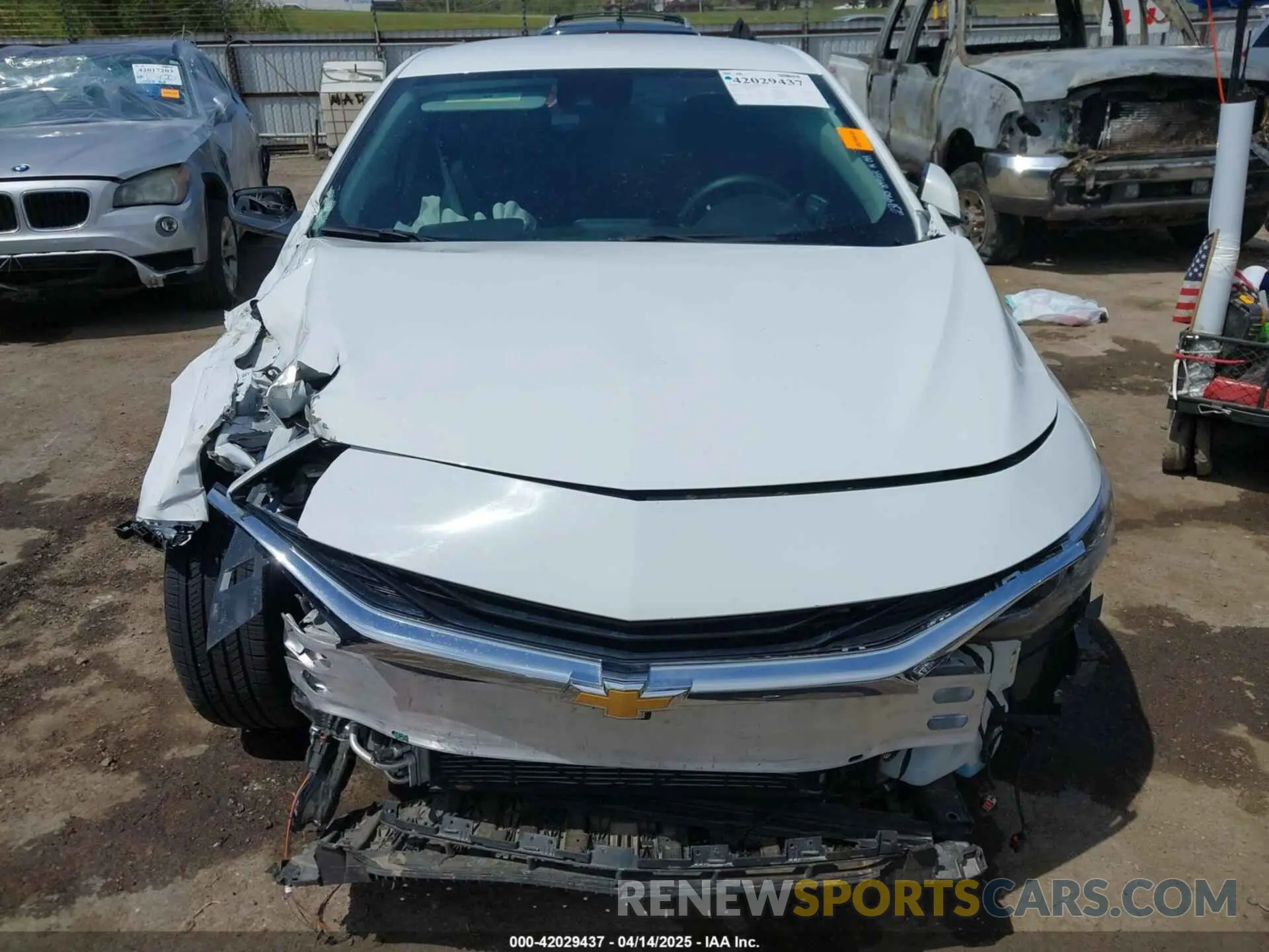 12 Photograph of a damaged car 1G1ZD5ST8SF146137 CHEVROLET MALIBU 2025