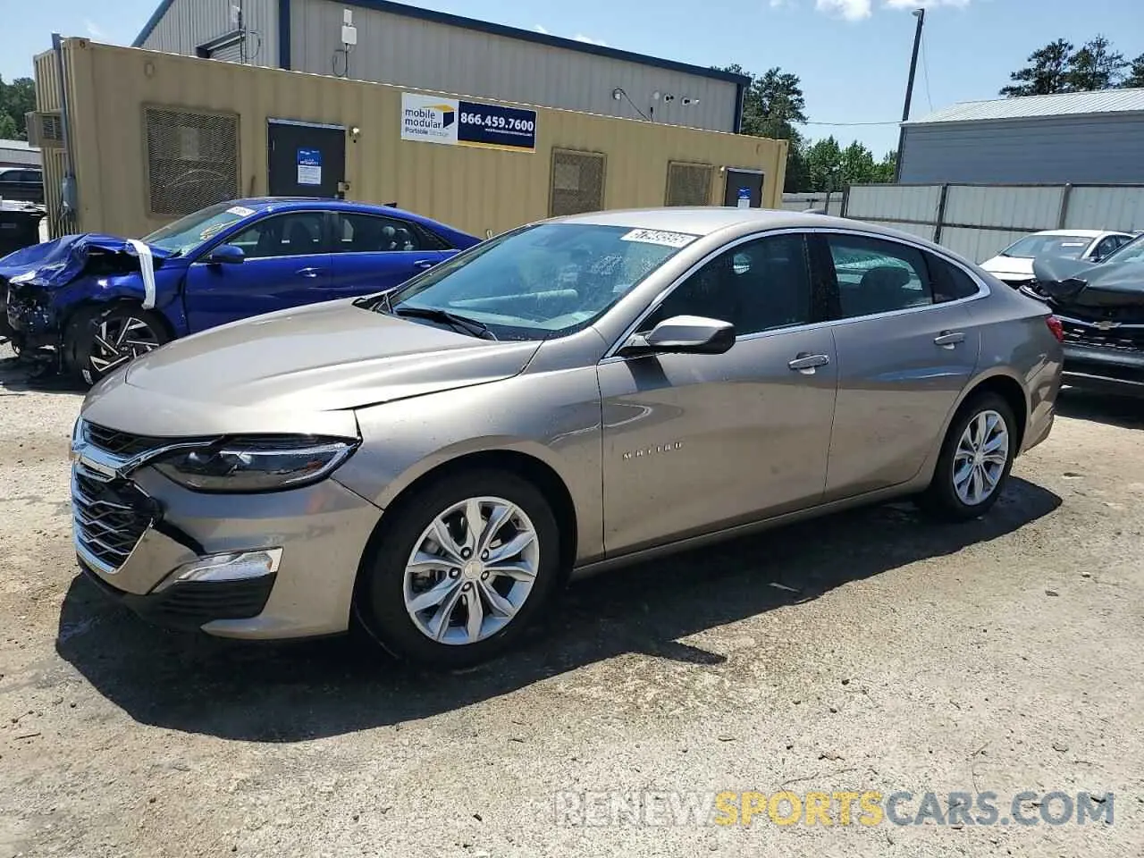1 Photograph of a damaged car 1G1ZD5ST8SF147109 CHEVROLET MALIBU 2025