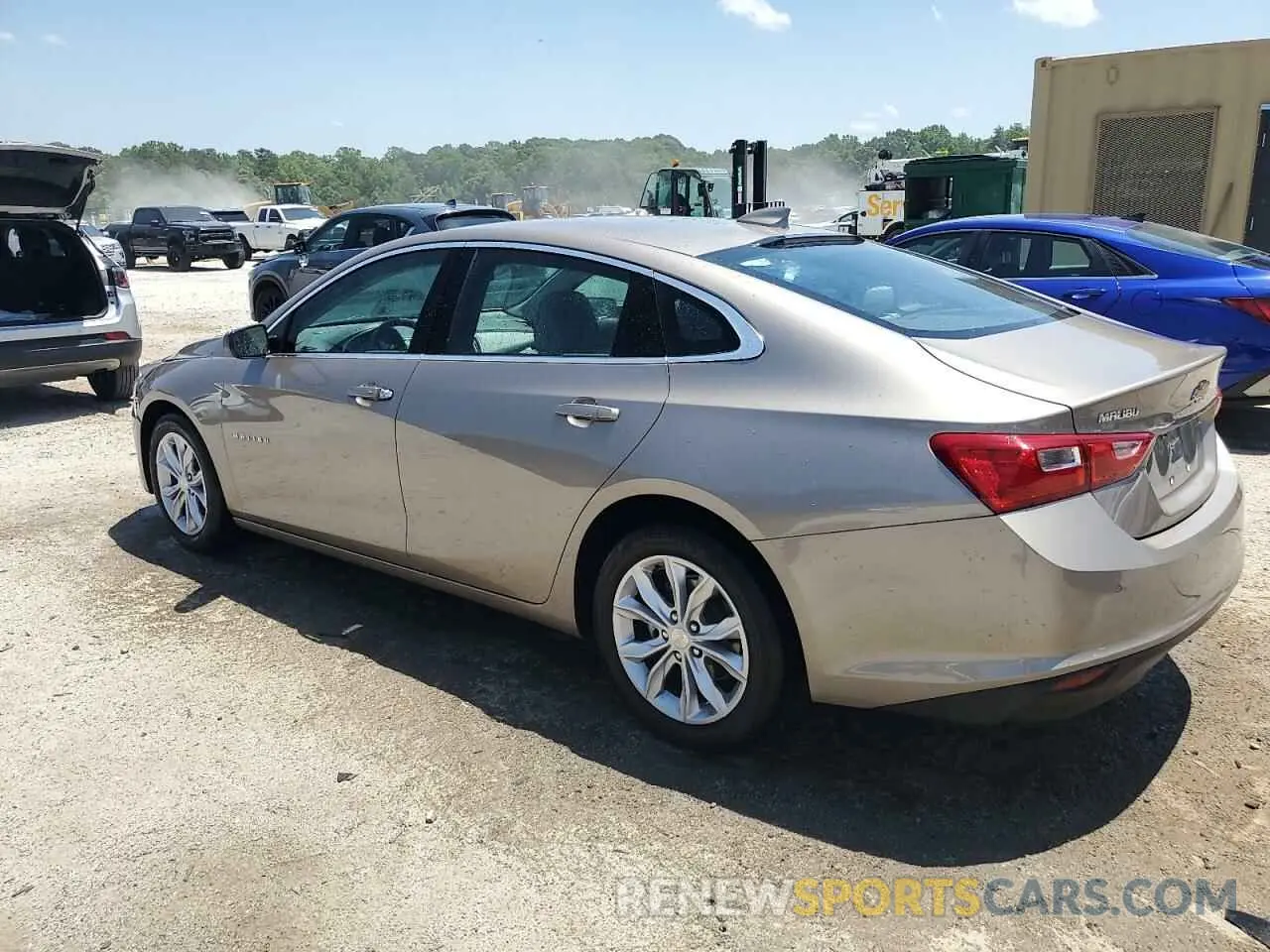 2 Photograph of a damaged car 1G1ZD5ST8SF147109 CHEVROLET MALIBU 2025