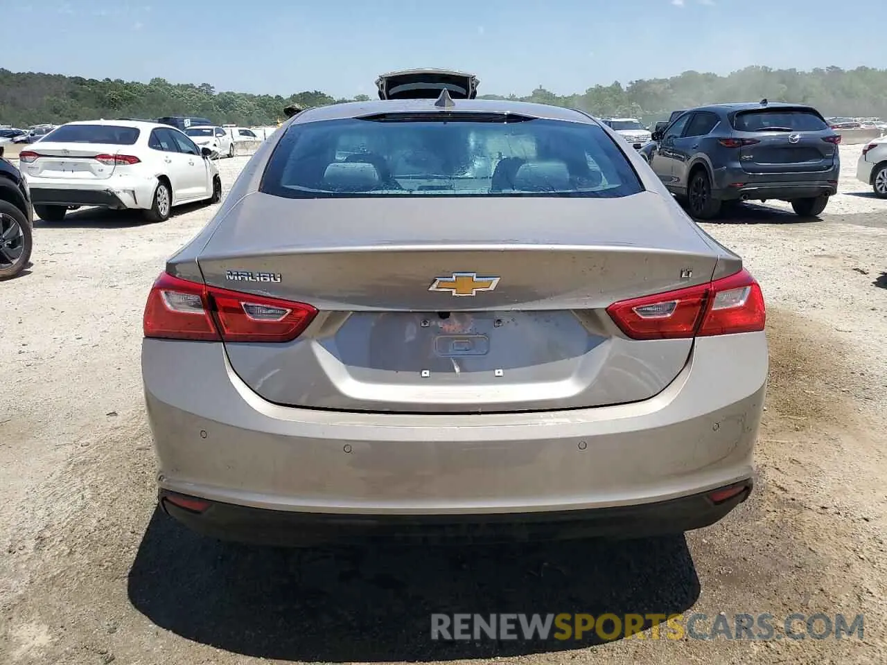 6 Photograph of a damaged car 1G1ZD5ST8SF147109 CHEVROLET MALIBU 2025