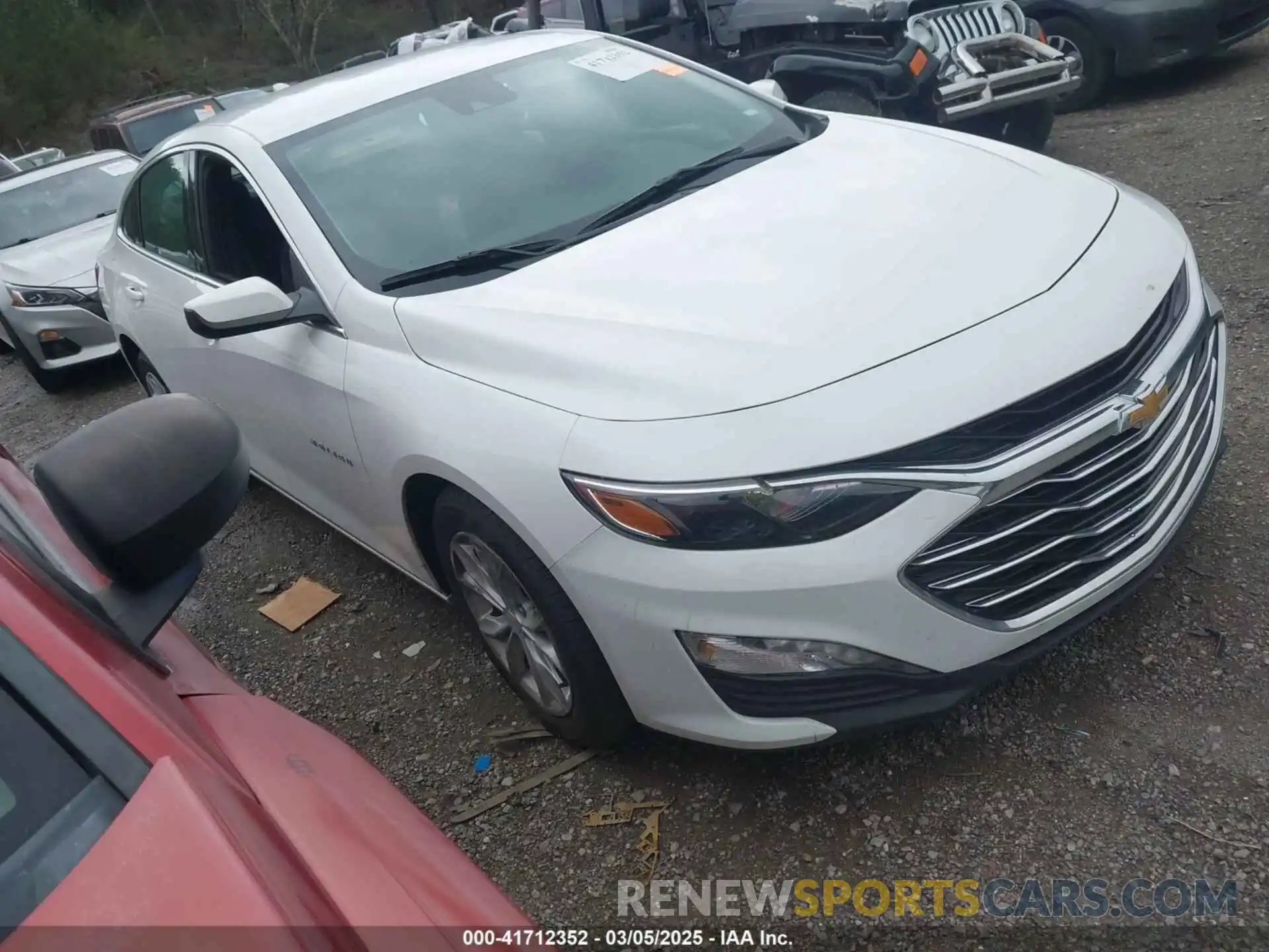 1 Photograph of a damaged car 1G1ZD5ST9SF110828 CHEVROLET MALIBU 2025