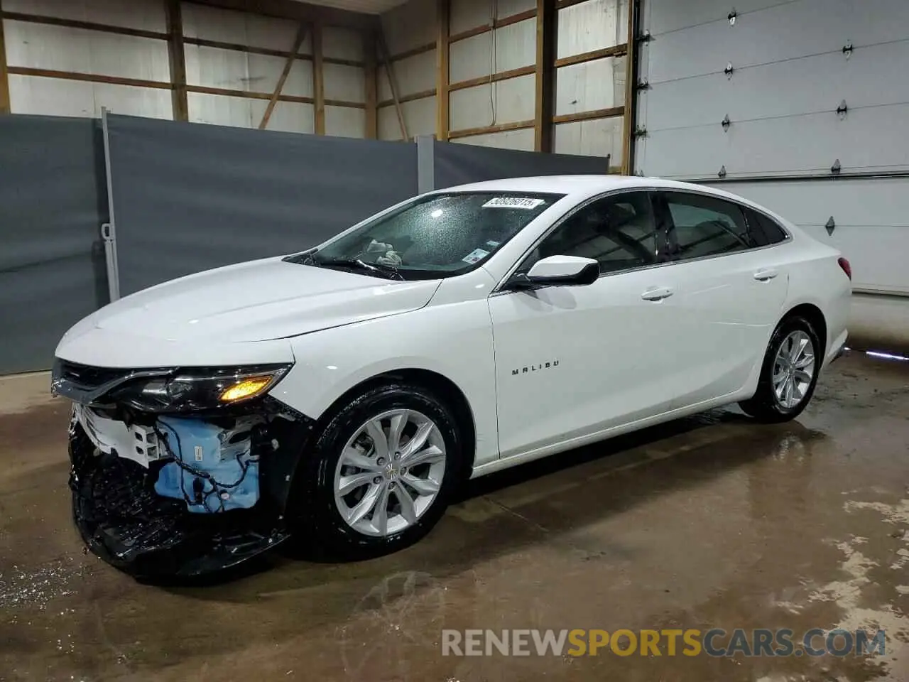 1 Photograph of a damaged car 1G1ZD5ST9SF127094 CHEVROLET MALIBU 2025