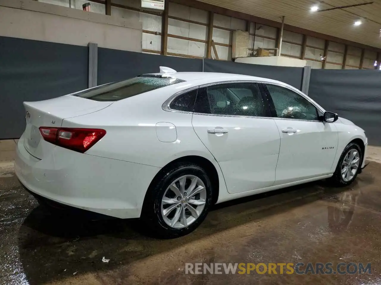 3 Photograph of a damaged car 1G1ZD5ST9SF127094 CHEVROLET MALIBU 2025