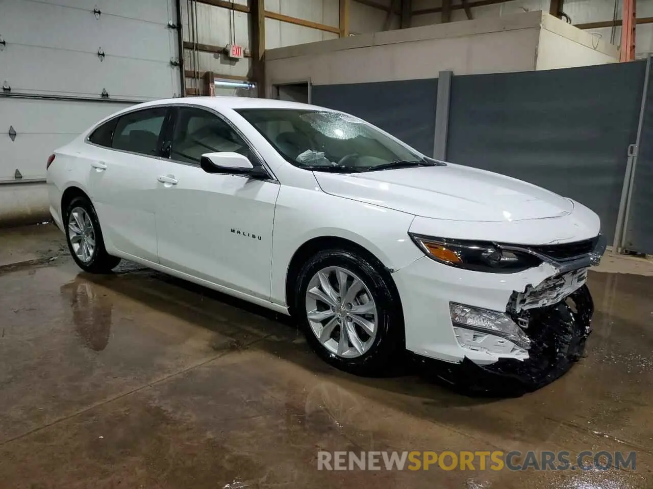 4 Photograph of a damaged car 1G1ZD5ST9SF127094 CHEVROLET MALIBU 2025